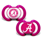 Load image into Gallery viewer, Alabama Crimson Tide - Pink Pacifier 2-Pack