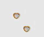 Load image into Gallery viewer, Polly Heart Screwback Earring