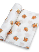 Load image into Gallery viewer, You're Roar-Some Baby Swaddle Blanket