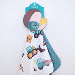Load image into Gallery viewer, Mini Construction Baby Blanket