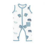 Load image into Gallery viewer, Sleeveless Rhino Romper