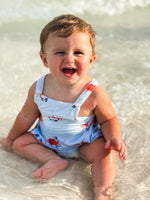 Load image into Gallery viewer, Angel Dear Crab Retro Sunsuit