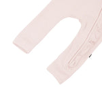 Load image into Gallery viewer, Kyte Baby Ribbed Ruffle Zipper Romper in Blush