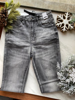 Load image into Gallery viewer, On Your Side Charcoal Gray Judy Blue Jeggings