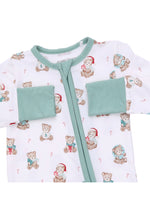 Load image into Gallery viewer, Christmas Teddy Bears Uni Romper