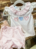 Load image into Gallery viewer, Mouse Ear Pastel Bloomer Set
