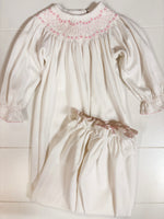 Load image into Gallery viewer, Sweetly Smocked Greeting Gown - Girl