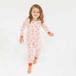 Load image into Gallery viewer, Angel Dear Vintage Christmas Trees Pink Loungewear