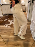 Load image into Gallery viewer, About Comfort Taupe Simply Southern Lounge Pants
