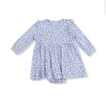 Load image into Gallery viewer, Angel Dear Country Calico Ruffle L/S Bodysuit Dress