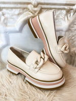 Load image into Gallery viewer, Madison Bone Platform Coconuts by Matisse Loafer