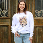 Load image into Gallery viewer, Easy Tiger Sequin Sweatshirt - Royal Standard