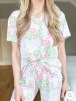 Load image into Gallery viewer, Alli Pink Leopard Mary Square Lounge Set