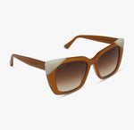 Load image into Gallery viewer, Lizzy - Salted Caramel Brown Gradient Diff Eyewear
