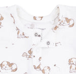 Load image into Gallery viewer, Angel Dear Explorer Puppy Blue L/S Henley Play Set