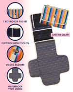 Load image into Gallery viewer, Bright Days Ahead Portable Changing Pad