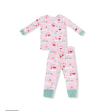 Load image into Gallery viewer, Angel Dear Golfing Mrs. Claus & Elves L/S Loungewear Set