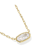 Load image into Gallery viewer, Elisa Luxe Gold Short Pendant Kendra Scott Necklace