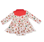 Load image into Gallery viewer, Angel Dear Cowgirl Christmas - L/S Cowgirl Bodysuit
Dress