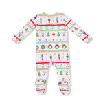 Load image into Gallery viewer, Angel Dear Nutcracker Fair Isle 2 Way Zipper Footie