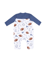 Load image into Gallery viewer, Angel Dear Touchdown Time Romper