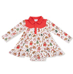 Load image into Gallery viewer, Angel Dear Cowgirl Christmas - L/S Cowgirl Bodysuit
Dress