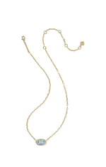Load image into Gallery viewer, Elisa Luxe Gold Short Pendant Necklace