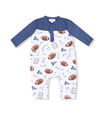 Load image into Gallery viewer, Angel Dear Touchdown Time Romper