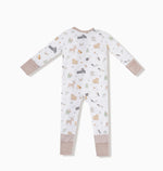 Load image into Gallery viewer, Forest Friends 2 Way Zipper Romper
