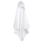 Load image into Gallery viewer, Little English Hooded Towel - with Pink Bow