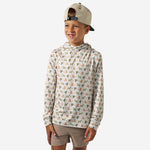 Load image into Gallery viewer, Burlebo Youth Performance Hoodie - Mallard Duck Dog