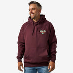 Load image into Gallery viewer, Fleece Hoodie-Field Companion-Maroon