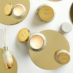 Load image into Gallery viewer, Caprim Blue Volcano Glimmer Mini Tin Candle 3 oz