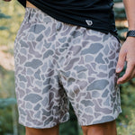 Load image into Gallery viewer, Burlebo Everyday Short - Classic Deer Camo - Grey Pocket