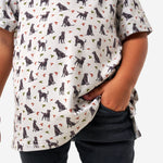 Load image into Gallery viewer, Burlebo Youth Performance Polo - Ducks And Dogs