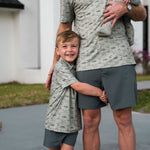 Load image into Gallery viewer, Burlebo Youth Performance Polo - Flying Ducks Green