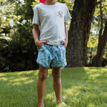 Load image into Gallery viewer, Burlebo Youth Swim Trunk - Seaside Camo