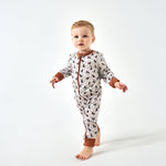 Load image into Gallery viewer, Burlebo Baby Zip Up - Ducks And Dogs