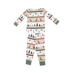 Load image into Gallery viewer, Angel Dear Reindeer Fair Isle Loungewear Set
