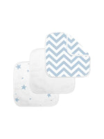 Load image into Gallery viewer, Blue Washcloths-3 Pack Baby and Kids