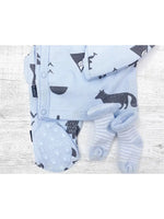 Load image into Gallery viewer, Baby Socks Terry - Pack of 2 Blue 0-3M