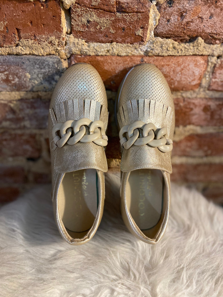 Bess Gold Platform Loafer Coconuts by Matisse Shopaholics Only Boutique