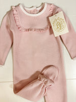 Load image into Gallery viewer, Rock Me Romper - Ribbed Palm Beach Pink
