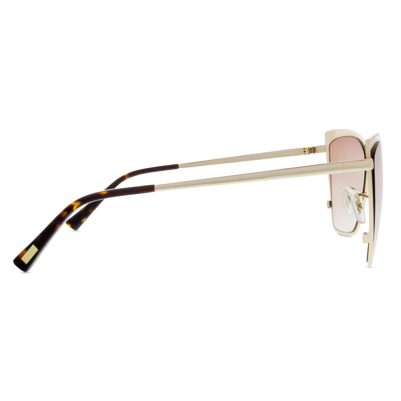 Becky - Gold + Flash Brown Gradient Diff Eyewear