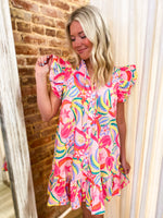 Load image into Gallery viewer, Abby Copacabana Pink Michelle McDowell Dress
