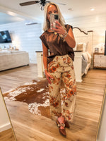 Load image into Gallery viewer, Simple Touches Brown Satin Blouse
