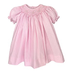 Load image into Gallery viewer, Pink Smocked Bishop Dress
