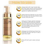 Load image into Gallery viewer, 24K Foaming Cleanser with 24k Gold, Witch Hazel &amp; Aloe Vera
