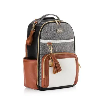 Itzy Ritzy Coffee and Cream Boss Plus™ Backpack Diaper Bag