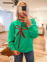 Load image into Gallery viewer, Kelly Gift Green Sweatshirt - Mary Square
